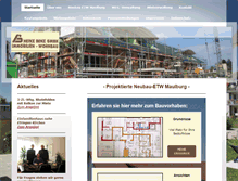Tablet Screenshot of heinz-benz-immobilien.de